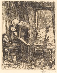 慈善団体、1900 年。 作： Paul Albert Besnard