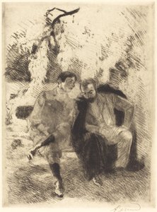 コンフィデンス、1900年。 作： Paul Albert Besnard