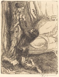 コケット、1900年。 作： Paul Albert Besnard