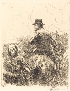 Danger Passed デンジャー・パス、1900年。 作： Paul Albert Besnard