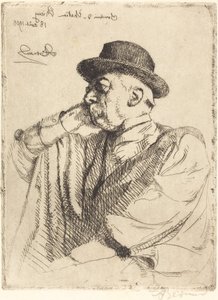 エドモン・ピガール、1908年。 作： Paul Albert Besnard