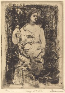 グロスのフローラ、1899年。 作： Paul Albert Besnard