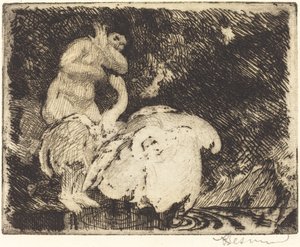 レダの入浴 レダの入浴、1913 年。 作： Paul Albert Besnard