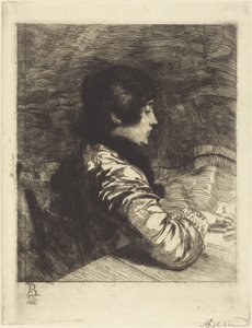 ベスナール夫人、1884年。