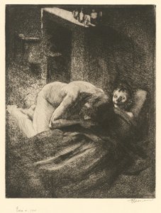 ミザリーミザリー、c。 1886年。 作： Paul Albert Besnard