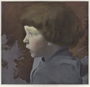 子供の肖像画のためのスケッチ 作： Paul Albert Besnard