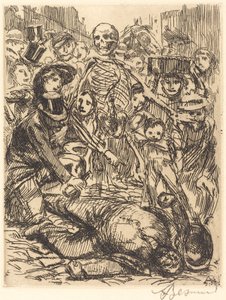 アクシデント ラアクシデント、1900年。 作： Paul Albert Besnard