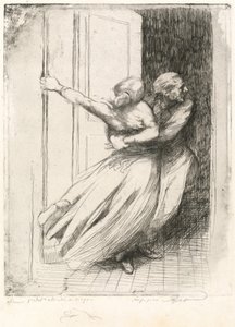 レイプ・ル・ヴィオール、c。 1886年。 作： Paul Albert Besnard