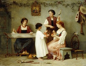 午後の過去、 作： Paul Alfred de Curzon
