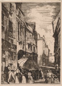 Rue Grande、ル・マン、フランス 作： Paul B. Travis
