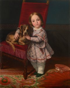 ヴィットリア・バルゼの肖像 1845年