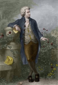 ヴォルフガング・アマデウス・モーツァルト（1756-1791）のザルツブルクでの肖像。ポール・バルファス（1823-1895）によるエングレーヴィング。 作： Paul Barfus