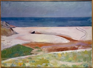 ブルターニュの風景 作： 