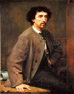 シャルル・ガルニエ（1825-98）1868（キャンバスに油彩） 作： Paul Baudry