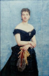 マダム・ルイ・シンガー、旧姓テレーズ・スターン（1859-1935 作： Paul Baudry