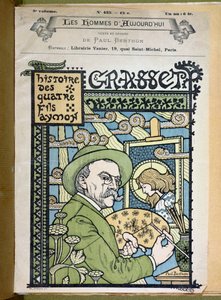 「Les Hommes d&39;Aujourd&39;hui」のユージーングラセット（1841-1917）の肖像