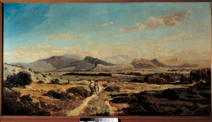 アラウフの丘 ポール・カミーユ・ギグー（1834-1871）による絵画 1862年 マルセイユ美術館所蔵