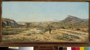 ブッシュ・デュ・ローヌのプラン・ドルゴンの町 作： Paul Camille Guigou