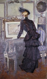 デイジー、芸術家のスタジオでのプレスの王女、1907 作： Paul Cesar Helleu