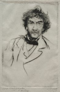ジェームズ・マクニール・ウィスラー 作： Paul Cesar Helleu