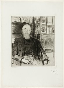 アレクシス・ルアールの肖像 作： Paul Cesar Helleu