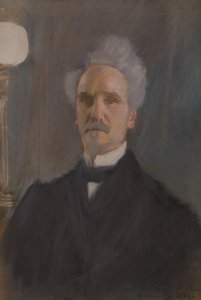アンリ・ロシュフォールの肖像、1830～1913年、1889年。 作： Paul Cesar Helleu