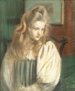 ジェシー・マージェリー・ダンソーンの肖像 作： Paul Cesar Helleu
