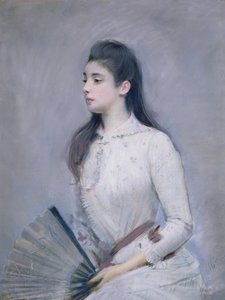 マリー・ジーン・グザンの肖像、18889（紙にパステル）