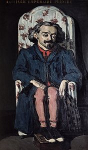 アキレ皇帝（1829-98）c.1868（帆布に油彩） 作： Paul Cézanne