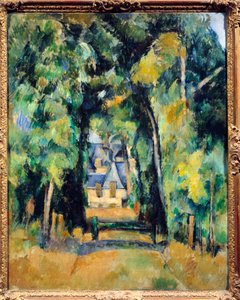 アレーからシャンティイへポール・セザンヌ（1839-1906）の絵画