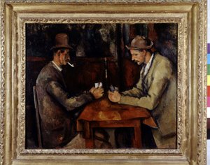 ポール・セザンヌの「カードプレーヤー 作： Paul Cézanne