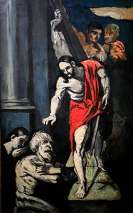 辺境のキリスト 作： Paul Cézanne
