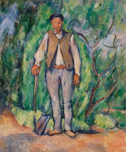 庭師（油彩・キャンバス 作： Paul Cézanne