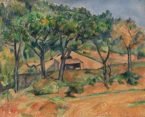 プロヴァンスの家 作： Paul Cézanne