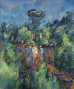 ビベムスの採石場 作： Paul Cézanne