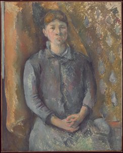 セザンヌ夫人 作： Paul Cézanne