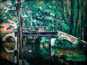 メインシー橋 作： Paul Cézanne