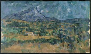 サント・ヴィクトワール山 作： ポール・セザンヌ