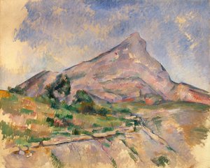 サント・ヴィクトワール山（Mount Sainte-Victoire 作： Paul Cézanne