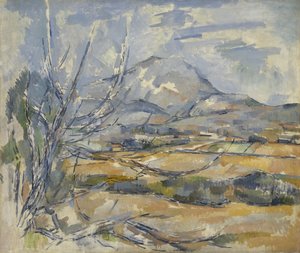 サントヴィクトワール山 作： Paul Cézanne