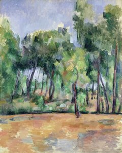 プロヴァンスの風景（油彩・キャンバス） 作： Paul Cézanne