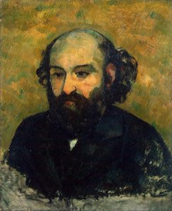 セルフポートレート 作： Paul Cézanne