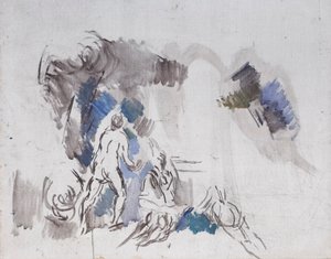 入浴者のスケッチ 作： Paul Cézanne