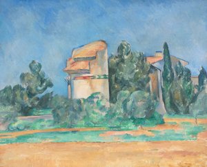 ベルビューのピジョンタワー 作： Paul Cézanne