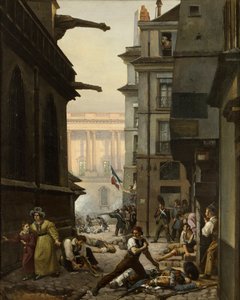 1830 年 7 月 29 日の朝、1831 年。 作： Paul Claude Michel Carpentier