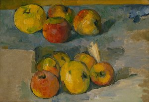 りんご、1878-79。 作： Paul Cézanne
