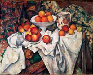 リンゴとオレンジ 作： Paul Cézanne