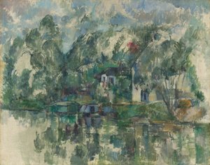 水の端で 作： Paul Cézanne