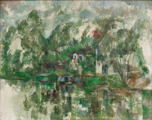 水の端で 作： Paul Cézanne