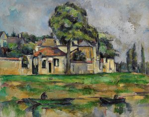 マルヌの銀行、c。 1888